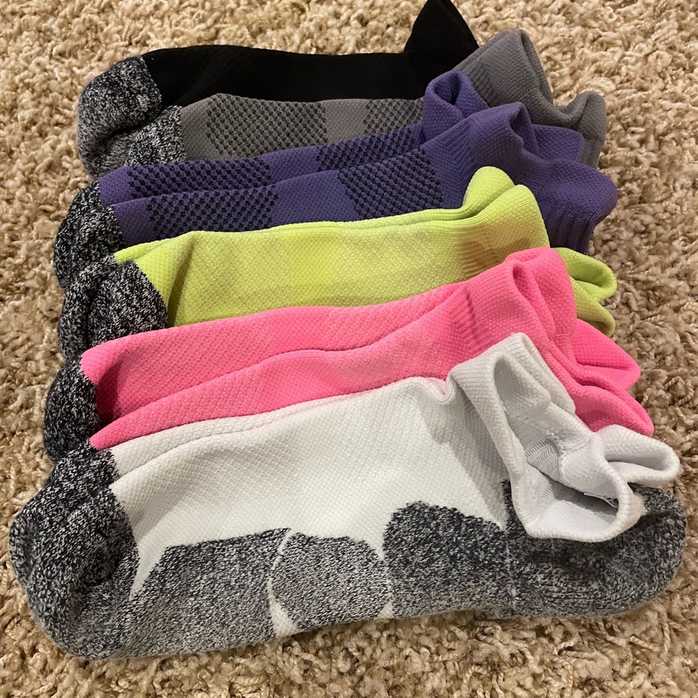 Set of 6 Sports Ankle Socks Set